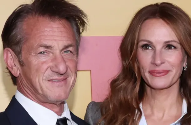 Dawno niewidziana Julia Roberts pozuje z Seanem Pennem na ściance