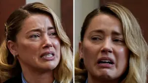 ZAPŁAKANA Amber Heard zeznaje w sądzie PRZECIWKO Deppowi: „Podarł mi sukienkę. Łapał za piersi, uderzył w twarz.” ZAPŁAKANA Amber Heard zeznaje w sądzie PRZECIWKO Deppowi: „Podarł mi sukienkę. Łapał za piersi, uderzył w twarz.”
