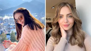 Ponętna Marcela Leszczak pozuje TOPLESS ubrana tylko w naszyjnik z pereł! Co na to Misiek?