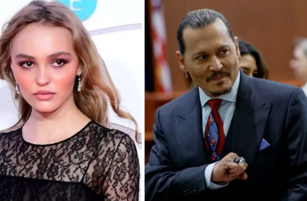 Lily-Rose Depp przyleciała do USA, w oczekiwaniu na wyrok w sprawie ojca