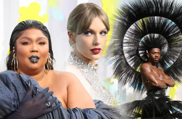 MTV Video Music Awards 2022: Błyszcząca Taylor Swift, Lizzo w kontrowersyjnej stylizacji, Avril Lavigne po staremu