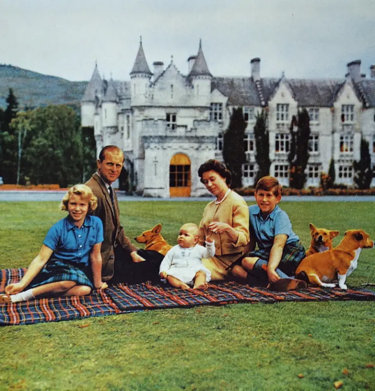 Photograph of Queen Elizabeth II with the Duke of Edinburgh Photograph of Queen Elizabeth II with the Duke of Edinburgh