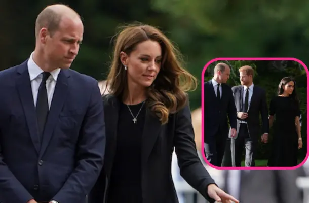 Przyłapana! Księżna Kate rzuca „lodowate” spojrzenia na Meghan