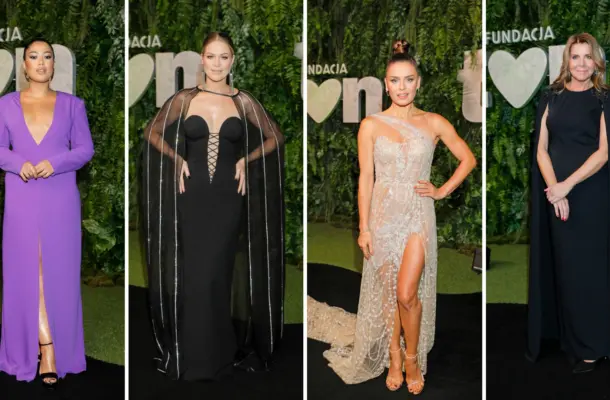 Bal Fundacji TVN. Zosia Ślotała z głębokim dekoltem, Joanna Przetakiewicz w piórach, Małgorzata Rozenek…
