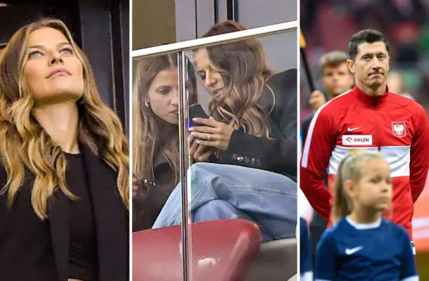 Mecz Polska-Holandia: Anna Lewandowska wierna fanka męża, Joanna Kurska i Jacek Kurski
