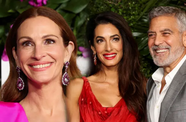 Zachwycające Julia Roberts i Amal Clooney na premierze filmu „Ticket to Paradise”