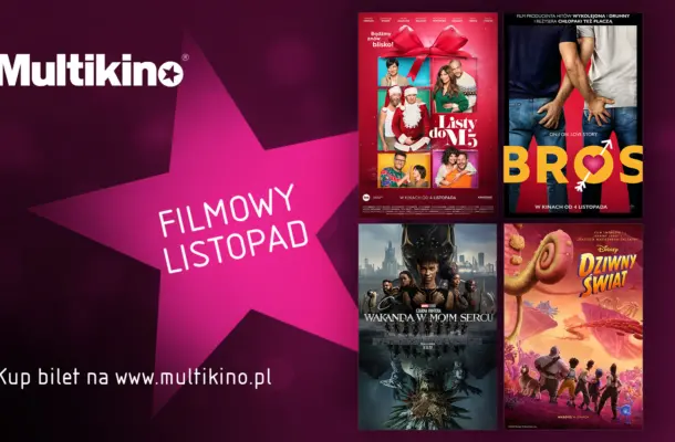 Co warto zobaczyć w listopadzie w Multikinie?