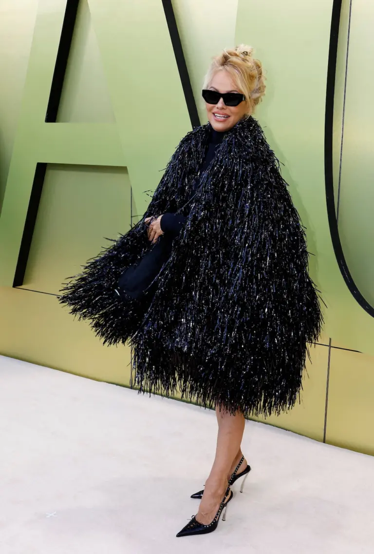 Versace Fall-Winter 2023 collection fashion show in Los Angeles