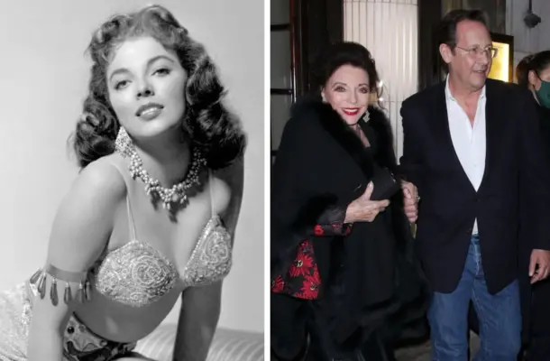 89-letnia Joan Collins zachwyca w skórze Yves Saint Laurent sprzed 40 lat