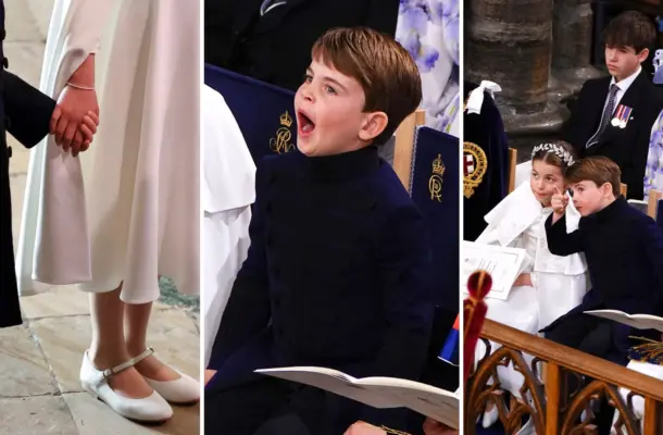 Księżniczka Charlotte znów opiekuje się swoim młodszym bratem. Idzie jej świetnie!