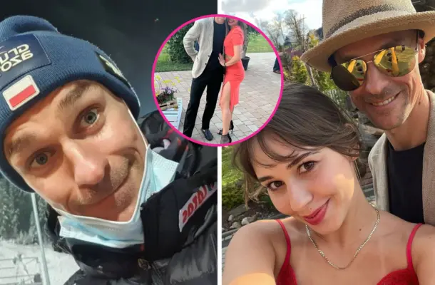 Piotr Żyła i Marcelina Ziętek bawili się na weselu! Uwagę przykuwa stylizacja skoczka