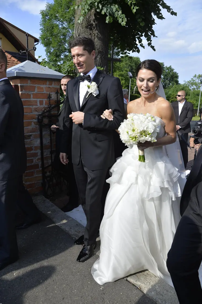 Robert Lewandowski i Anna Stachurska - ¶lub Robert Lewandowski i Anna Stachurska - ¶lub