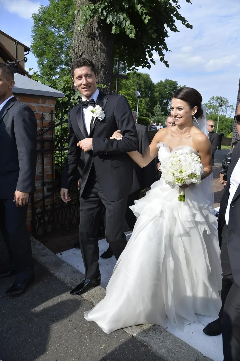 Robert Lewandowski i Anna Stachurska - ¶lub Robert Lewandowski i Anna Stachurska - ¶lub