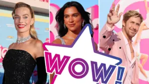 Opalona Dua Lipa świeci piersiami na premierze „Barbie” w siateczkowej sukience (ZDJĘCIA)