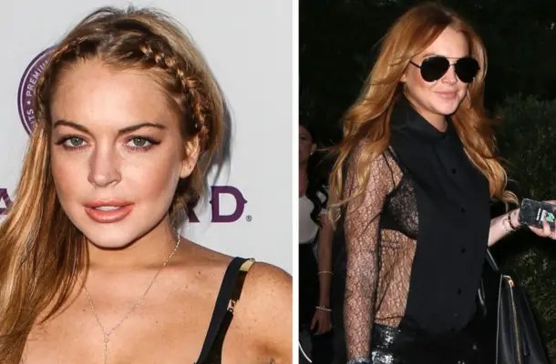 Lindsay Lohan chwali się swoim poporodowym ciałem, niecałe 3 tygodnie po narodzinach synka