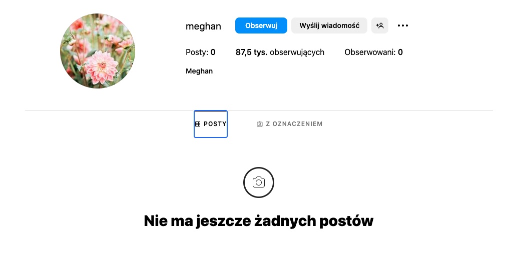 Meghan Markle Instagram