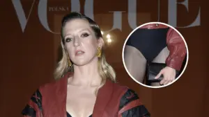 Lara Gessler na urodzinach Vogue w SAMYCH RAJSTOPACH! Zapomniała spódnicy? Lara Gessler na urodzinach Vogue w SAMYCH RAJSTOPACH! Zapomniała spódnicy?