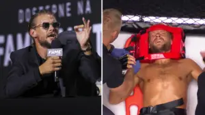 Sebastian Fabijański BAŁ SIĘ walczyć w Fame MMA! „Trener mnie musiał reanimować psychicznie” Sebastian Fabijański BAŁ SIĘ walczyć w Fame MMA! „Trener mnie musiał reanimować psychicznie”