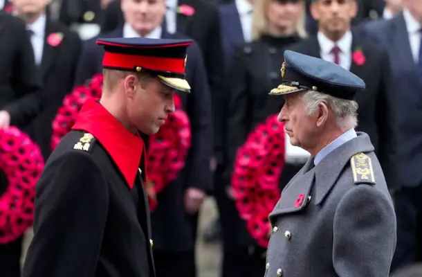 Król Karol i książę William są zdecydowani, by odebrać tytuły Harry’emu i Meghan