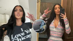 Kim Kardashian chwali się Cybertruckiem za 60 tysięcy, a tuż obok prywatny odrzutowiec za 150 mln Kim Kardashian chwali się Cybertruckiem za 60 tysięcy, a tuż obok prywatny odrzutowiec za 150 mln