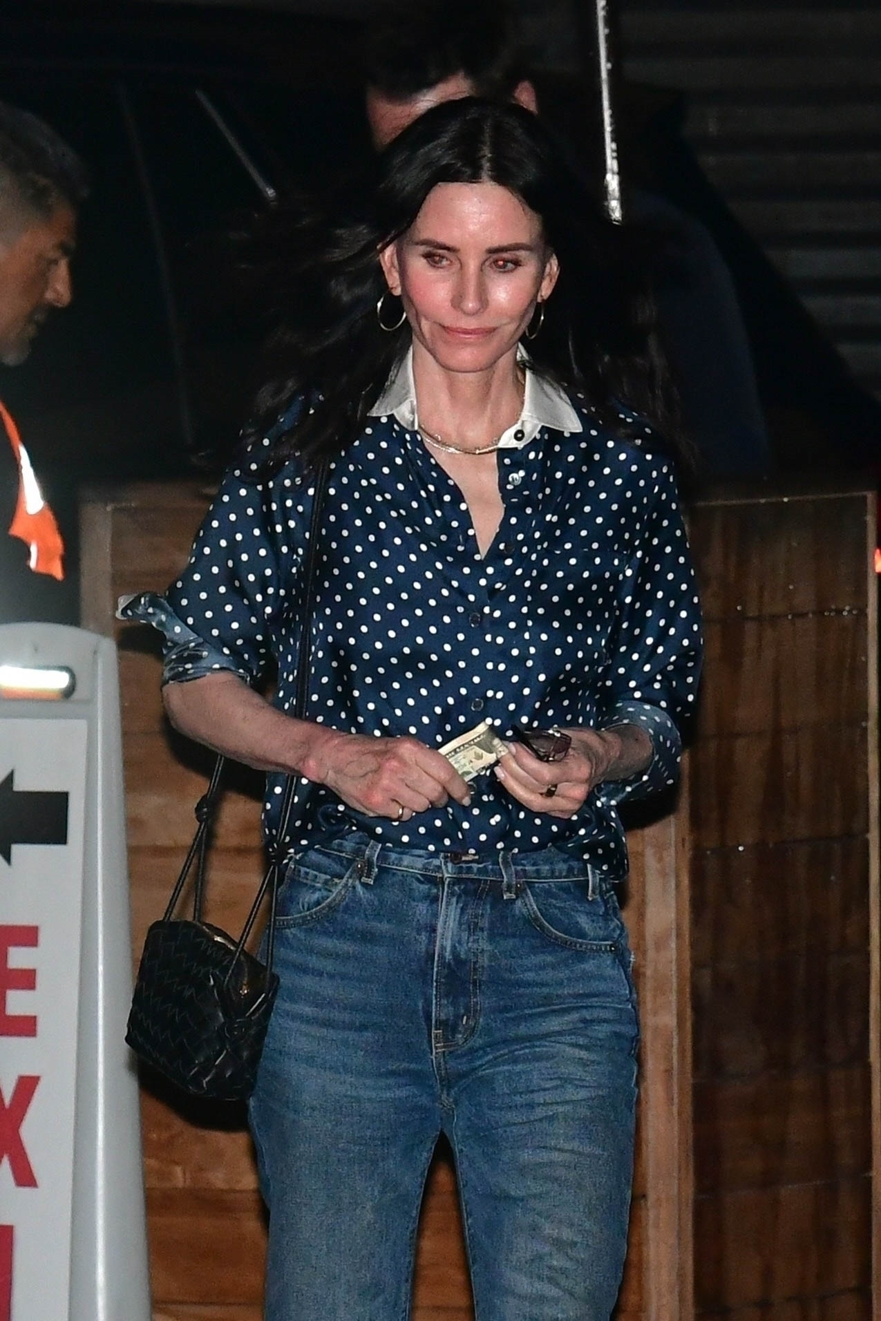 *EXCLUSIVE* Courtney Cox and Johnny McDaid head home after date night at Nobu