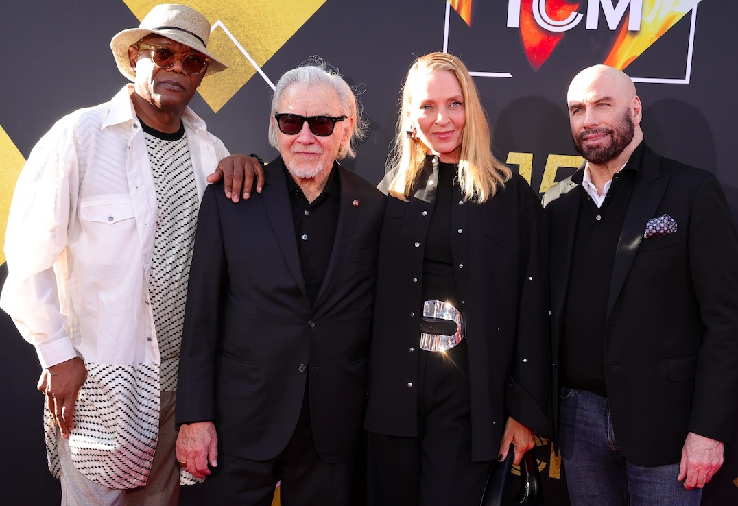 Harvey Keitel Samuel L Jones Uma Thurman John Travolta
