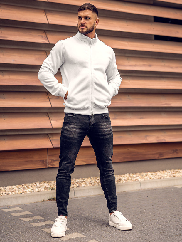 Dzisiaj słońce, jutro deszcz, czyli dlaczego męska rozpinana bluza to must have na wiosnę