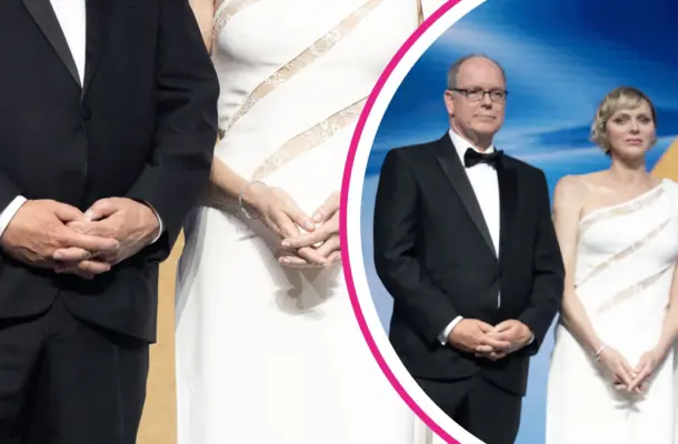 Księżniczka Charlene na festiwalu telewizyjnym w Monte-Carlo 2024. Towarzyszył jej mąż książę Albert