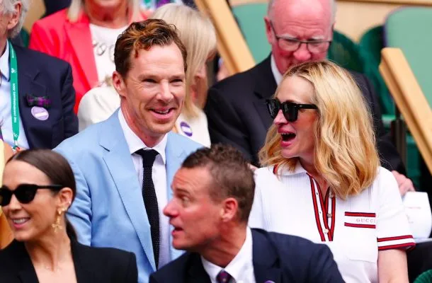 Wow! Julia Roberts zachwyciła na finale Wimbledonu. Miała ubaw z Benedictem Cumberbatchem