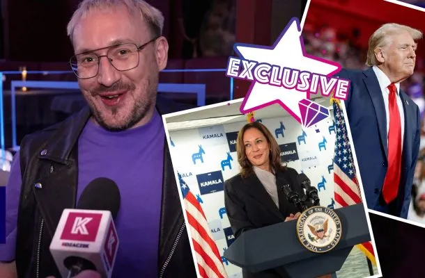 TYLKO U NAS! Mariusz Kozak z „Gogglebox” o wyborach w USA. Przeczuwa, że wygra TEN kandydat