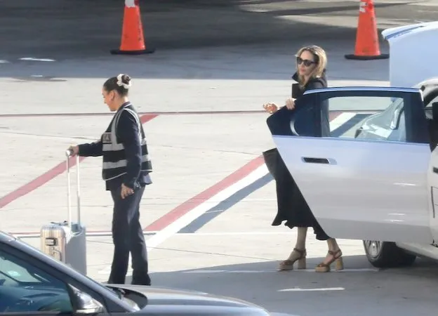 *PREMIUM-EXCLUSIVE* Angelina Jolie breaks cover for the first time since her son, Pax's E-bike crash that sent him to the ICU **WEB EMBARGO UNTIL 12:30 pm EDT on August 13, 2024**