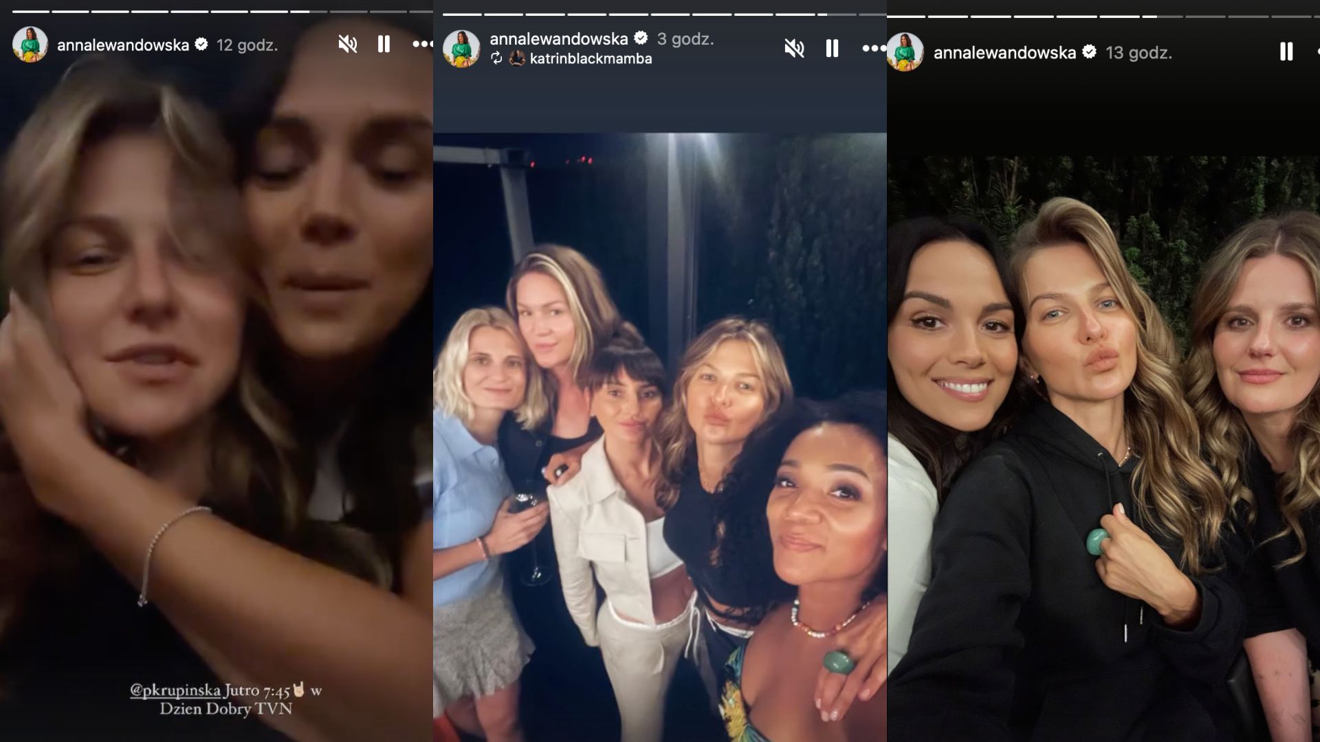 Anna Lewandowska na Instagramie