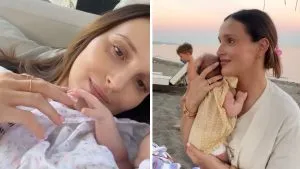 Marina Łuczenko-Szczęsna pokazała twarz Noelii! Marina Łuczenko-Szczęsna pokazała twarz Noelii!