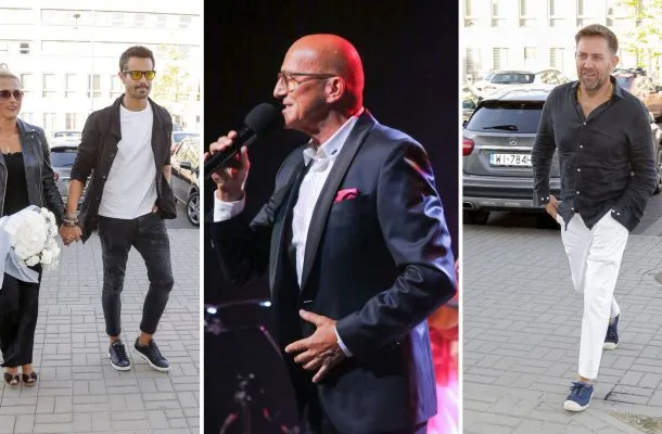 Premiera muzycznego Roberta Rozmusa. Rafał Królikowski, Anna Głogowska, Mikołaj Krawczyk z żoną