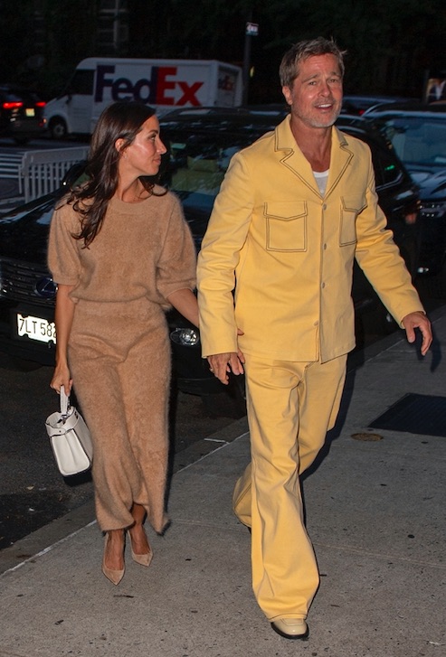 Brad Pitt Ines de Ramon