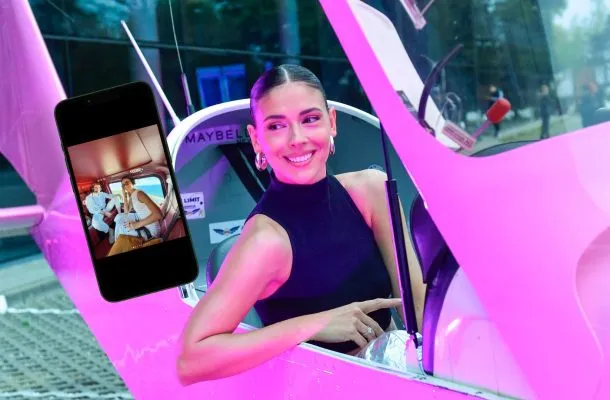 Klaudia Halejcio na luksusowej randce z ukochanym. Polecieli na nią… helikopterem!