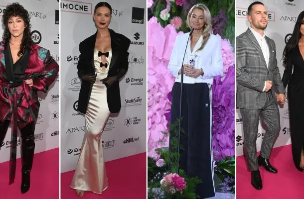 Gala #Wszechmocne 2024! KOKIETERYJNA Sandra Kubicka, zakochani Grzegorz Collins i Sylwia Bomba (FOTO)