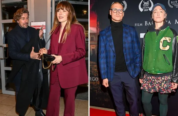 Premiera filmu „Cisza nocna”. Mateusz Damięcki i Matylda Damięcka pozują razem – rzadki widok