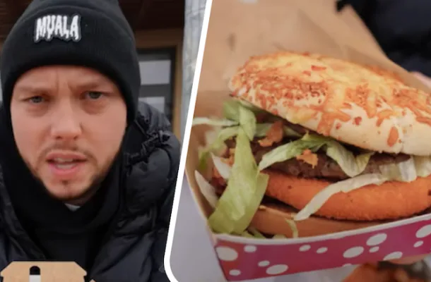 Książulo zmieszał Z BŁOTEM Burgera Drwala z kurkami! Padły mocne słowa