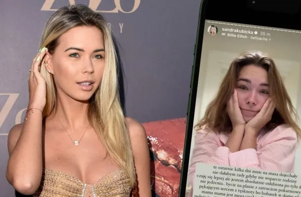 Sandra Kubicka pada ze zmęczenia. „Jestem absolutnie osłabiona”