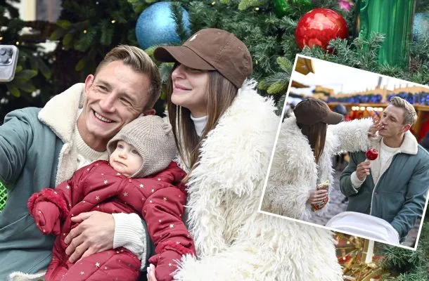 Stylowi Rzeźniczakowie spacerują po Starówce w Warszawie. Jakub, Paulina i Tosia poczuli magię świąt! (ZDJĘCIA)