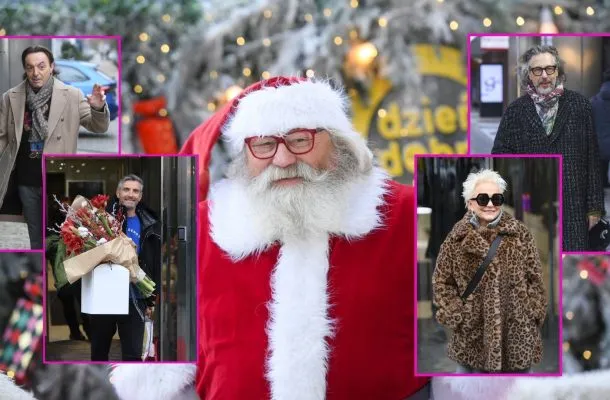 Świąteczny poranek z „DDTVN”! Dowbor obładowany URODZINOWYMI prezentami, elegancki Michel Moran (FOTO)