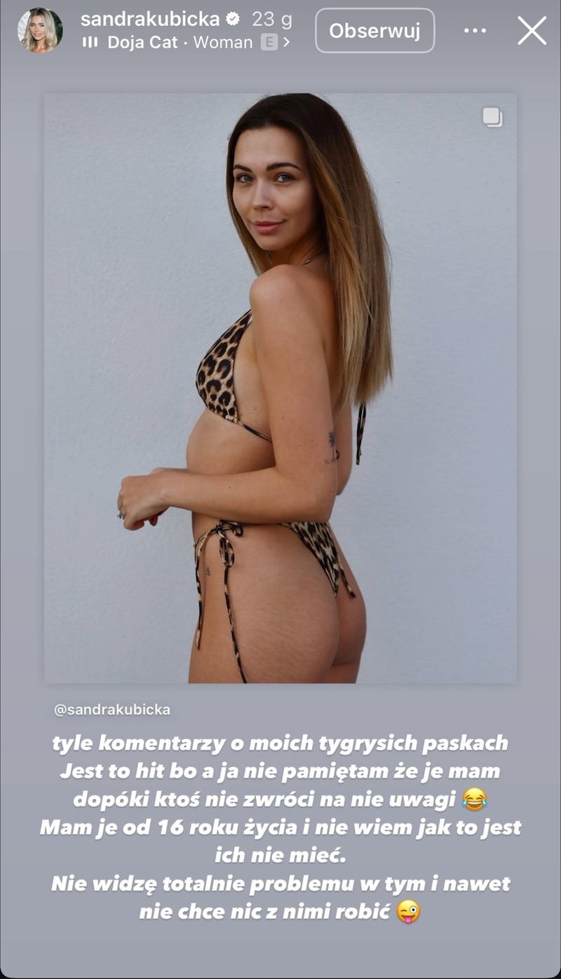 Sandra Kubicka w bikini