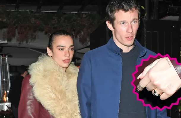 Dua Lipa przyłapana ze świeżo upieczonym narzeczonym! Ogromny pierścień zwraca uwagę (FOTO)
