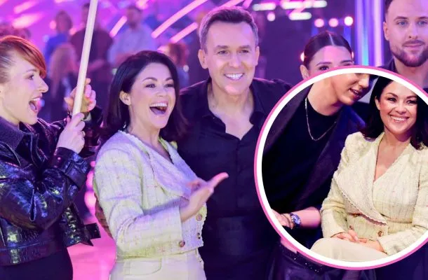 Kasia Cichopek i Julian Kurzajewski kibicują Maćkowi na widowni „Tańca z gwiazdami”. Rzadki widok!