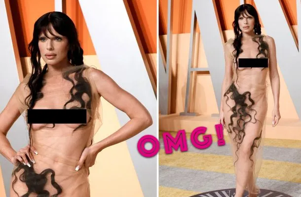 Julia Fox KOPIUJE Biankę Censori?! Była Kanye Westa SZOKUJE NAGĄ stylizacją na after party Oscarów!