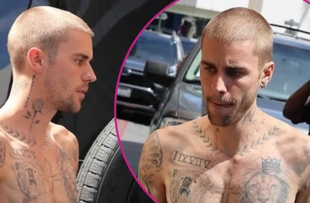 Półnagi Justin Bieber paraduje do przychodni. Jego mina mówi wszystko… (FOTO)