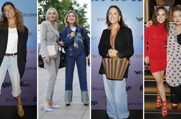 Premiera filmu ” Próba Łuku”. Steczkowska kusi nogą w letniej sukience, a Herbuś wygina się w czerwonej mini