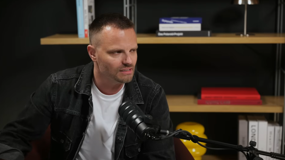 Marcin Hakiel, fot. podkast Po macoszemu. 