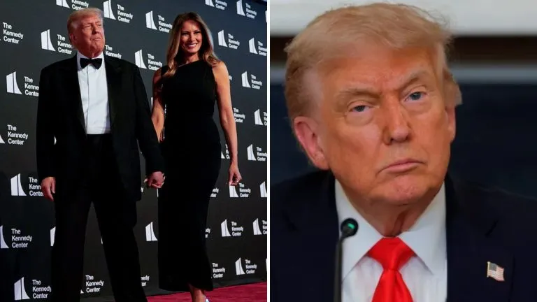 Donald Trump pojawił się na premierze mimo bojkotu! Aktorzy odmówili występu, publiczność zareagowała ostro Donald Trump pojawił się na premierze mimo bojkotu! Aktorzy odmówili występu, publiczność zareagowała ostro